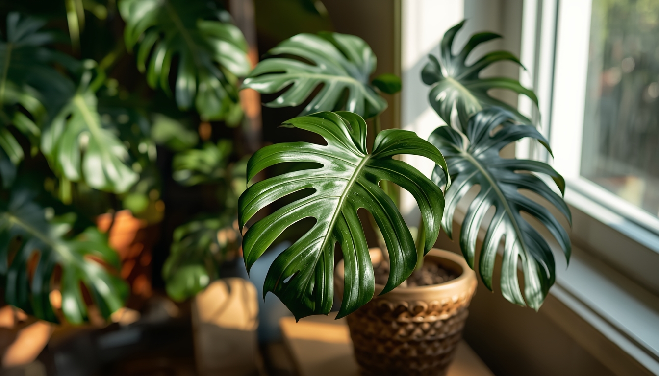 Monstera Deliciosa indoor plant from Vyxtoranaz
